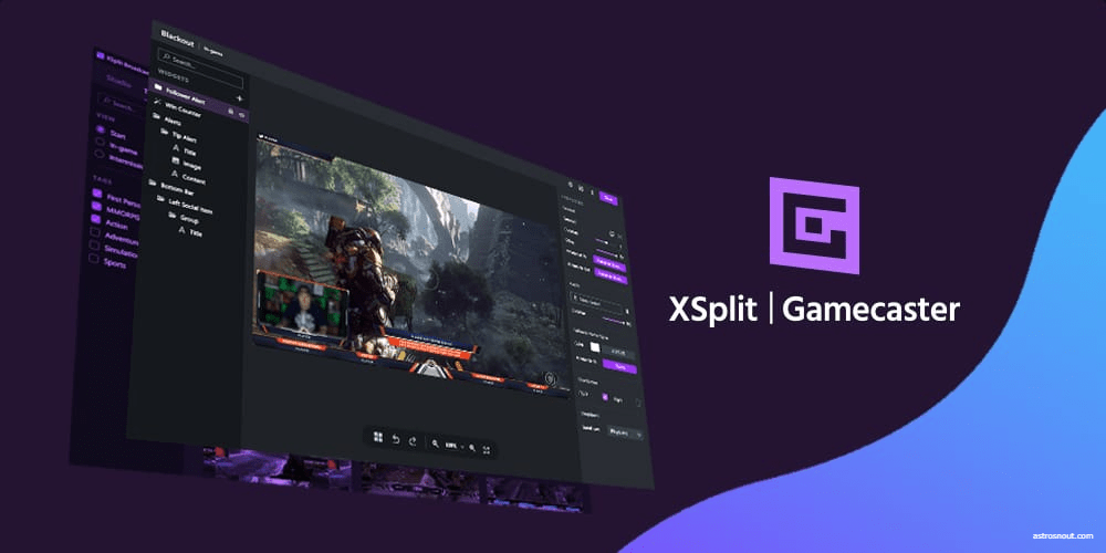 XSplit Gamecaster app